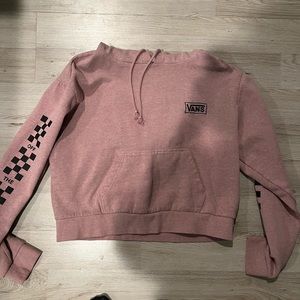 Pink vans hoodie